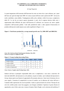 Position Paper – Sintesi di Luigi Paganetto
