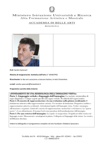 Sproccati Semiotica dell`Arte 15-16