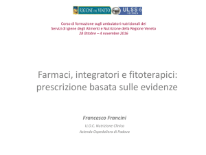 Diapositiva 1 - Venetonutrizione