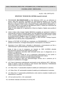 Allegato 1 Capitolato Specifiche Tecniche