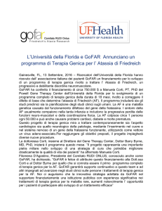 L`Università della Florida e GoFAR Annunciano un programma di