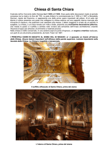 Chiesa di Santa Chiara - Comune di Pieve di Cento