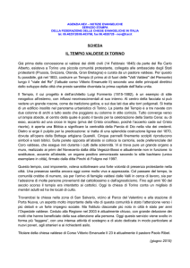 il tempio valdese di torino - Federazione delle Chiese Evangeliche