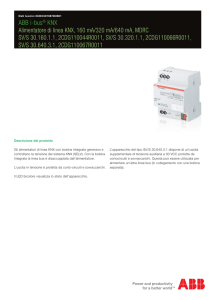 ABB i-bus® KNX Alimentatore di linea KNX, 160 mA/320 mA/640
