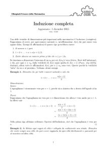 Induzione completa