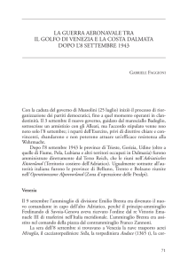 La guerra aeronavale tra il Golfo di Venezia e la