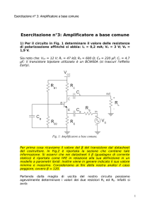 Amplificatore a base comune