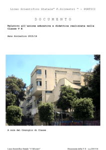 Doc 15 maggio - Liceo Silvestri