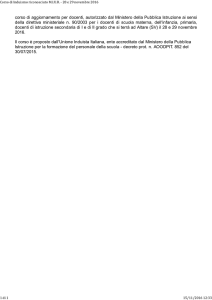 Corso di Induismo riconosciuto M.I.U.R.