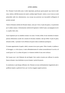 ANTICA ROMA Per i Romani il ruolo della carne è molto importante