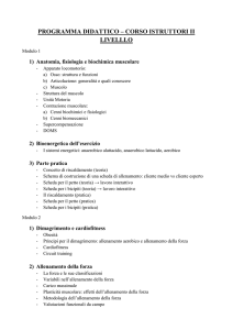 programma didattico