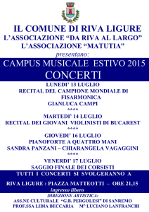 Locandina Concerti Saggi