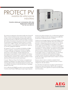 protect pv - AEG Power Solutions