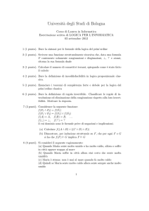 Universit`a degli Studi di Bologna
