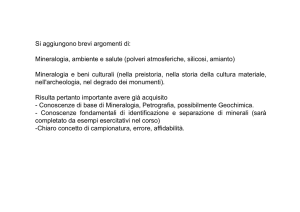 introduzione LR - Dipartimento di Scienze Biologiche, Geologiche e