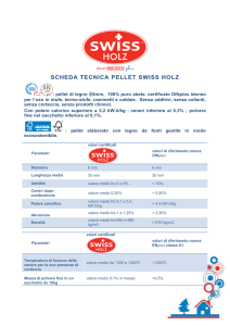 scheda tecnica pellet swiss holz