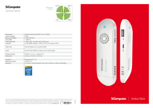 Brochure Activa Stick