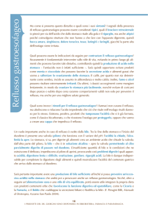Reflusso gastroesofageo