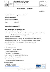 5 A - sinisi - scienze - Liceo Linguistico "A.MANZONI"