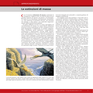 Le estinzioni di massa - Italo Bovolenta Editore