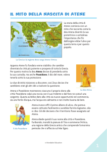 il mito della nascita di atene - Campus