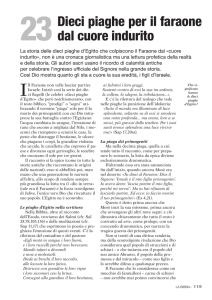 La Bibbia - Cap. 23 - Suore della Carità Cristiana