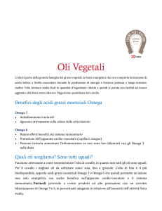 Oli Vegetali - Purina Cavalli