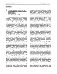 Recensioni - Rivista internazionale di Filosofia e Psicologia