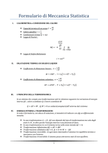 Formulario di Meccanica Statistica