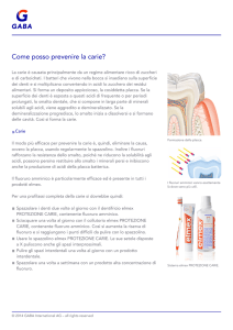 - Come posso prevenire la carie?