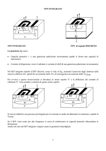 NPN integrato bipolare