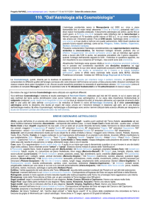 110. “Dall`Astrologia alla Cosmobiologia”