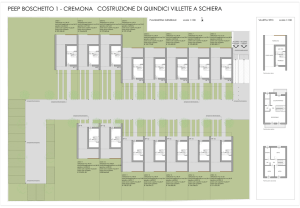 costruzione di quindici villette a schiera peep boschetto 1