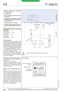 134 134 Relè a elettrodi HR-1031