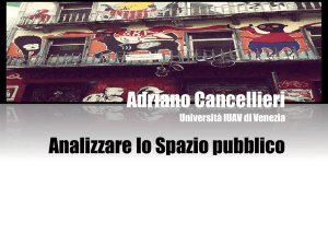 Diapositiva 1 - Università Iuav di Venezia