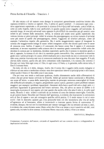 Prova di filosofia
