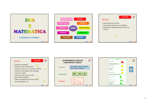 DSA e matematica