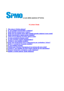 che cosa e` il lichen planus