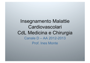 Pericardite - Medicina Unict