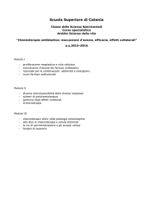 meccanismi d`azione, efficacia, effetti collaterali