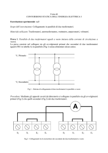 esercitazione 3