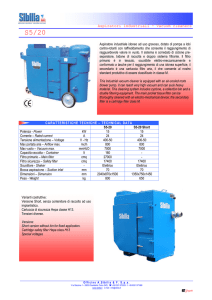 Aspiratori Industriali - Vacuum cleaners