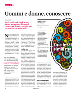 Uomini e donne, conoscere le differenze