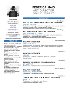 federica maio art director