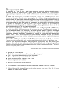 Cibo e corpo, un rapporto difficile In un`epoca in cui il culto del fisico