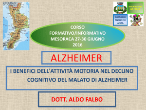 scarica la relazione - Aiutiamo anche chi aiuta