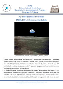L`astronomia visibile - Osservatorio Astronomico di Palermo