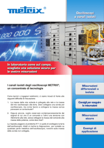 Oscilloscopi a canali isolati