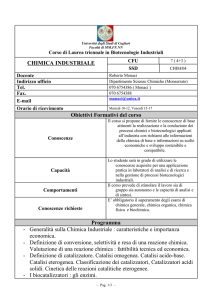 Chimica industriale 4+3