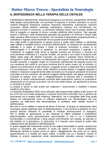 BioFeedback - DOTTOR MARCO TRUCCO